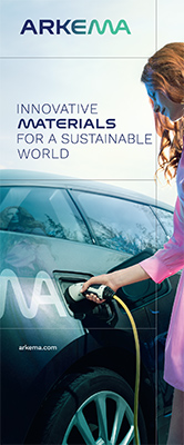 Arkema Banner & Stand - Innovative Materials (Electric Car)