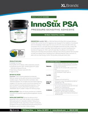 XLBrands INNOSTIX TDS