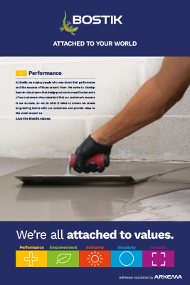 Bostik Values Poster - Performance