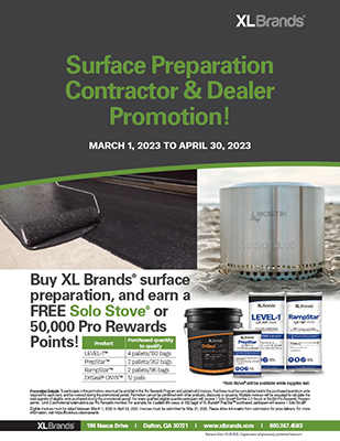 2023 Q1 Promo – XLBrands Surface Prep