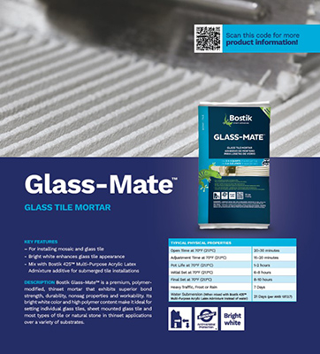 Product Board Glass-Mate