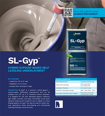 Product Board - SL Gyp