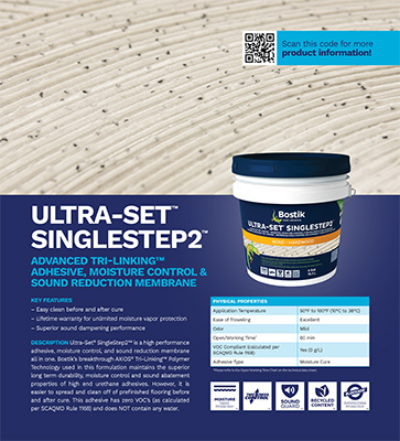 Product Board - UltraSet SingleStep2