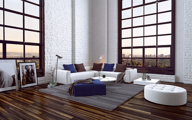 HighRise Apartment Hardwood