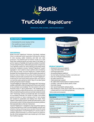 TruColor RapidCure TDS