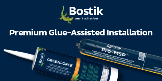 Glue-Assist Sticker
