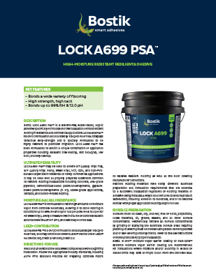 LOCK A699 PSA TDS