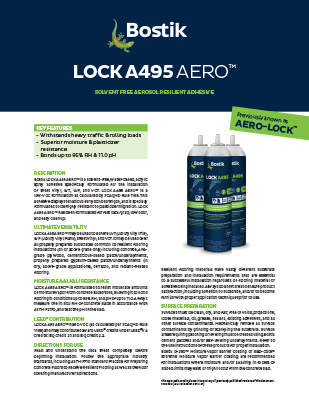 LOCK A495 AERO TDS