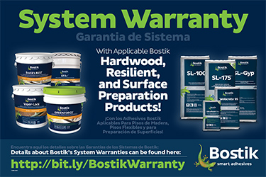 System Warranty Banner NO Tile/Stone