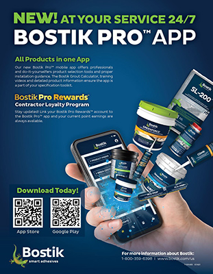 Bostik Pro App Flyer