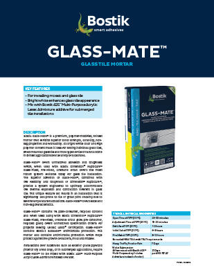 T1338 Glass-Mate Data Sheet