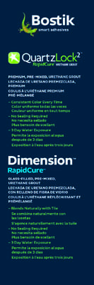 T1394 Color Card QL2 Dimension