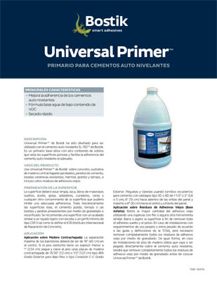 T1428ES Universal-Primer TDS