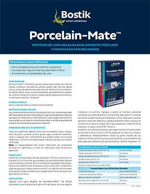 ES Porcelain Mate TDS