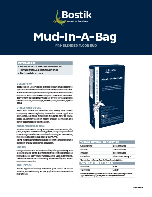 T1654 Mud in a Bag TDS