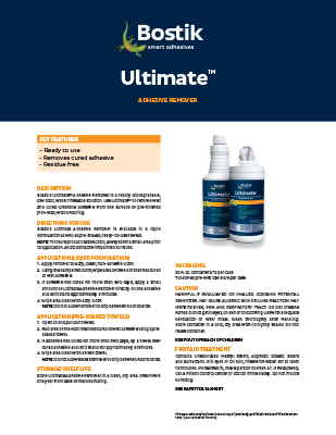 T2147 Ultimate Adhesive Remover TDS