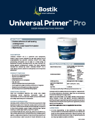 T2337 UniversalPrimerPro TDS