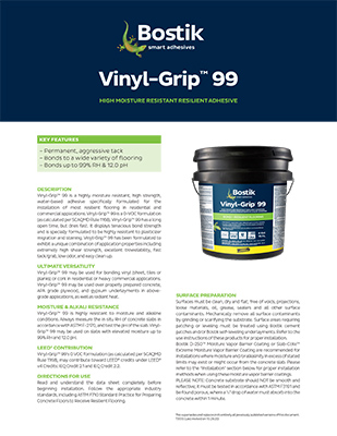 T3555 VinylGrip99 TDS