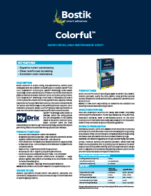 T3639 Bostik Colorful TDS