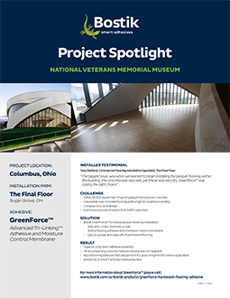 National Veteran Memorial Museum Project Spotlight