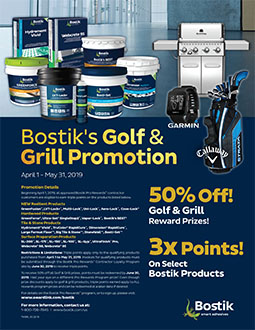 Pro Rewards Golf & Grill Promotion Flyer