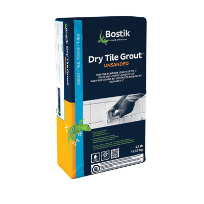 dry tile grout unsanded